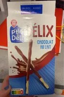 Mängden socker i Délix Chocolat au lait