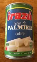 Mängden socker i Coeur de Palmier