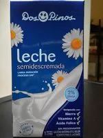 Mängden socker i Leche Dos Pinos Semidescremada