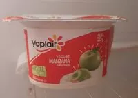 Mängden socker i Yogurt Yoplait Apple