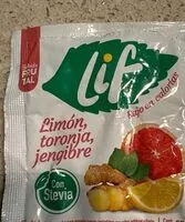 Mängden socker i Lif (Limón, Toronja, Jengibre)