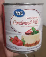 Mängden socker i sweetened condensed milk