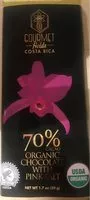 Mängden socker i Organic Chocolate With Pink salt 70%