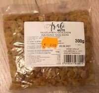 Mängden socker i Raisins golden