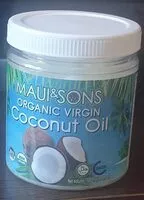 Mängden socker i MAUI&SONS ORGANIC VIRGIN COCONUT OIL