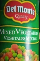 Mängden socker i Mixed Vegetables Del Monte 425g