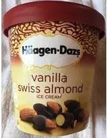 Mängden socker i Ice Cream, Vanilla Swiss Almond