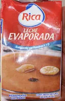 Mängden socker i Rica leche Evaporada