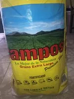 Mängden socker i Arroz Campo