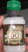 Mängden socker i Eva huile de coco extra vierge