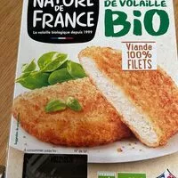 Mängden socker i Escalopes milanaises de volaille bio
