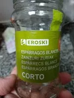 Mängden socker i Esparragos blancos cortos