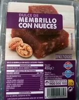 Mängden socker i Dulce de membrillo con nueces