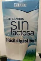 Mängden socker i Leche entera sin lactosa