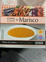 Mängden socker i Crema de marisco