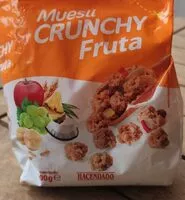 Mängden socker i Muesli crunchi fruta