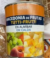 Mängden socker i Macedonia de frutas