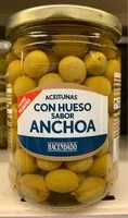 Mängden socker i Aceituna con hueso sabor anchoa