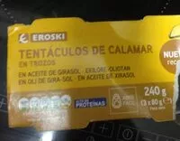 Mängden socker i Tentáculos de calamar