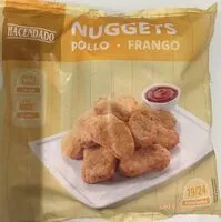 Mängden socker i Nuggets