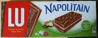 Mängden socker i napolitain signature goût chocolat praliné