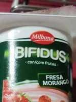 Mängden socker i bifidus fresa morango