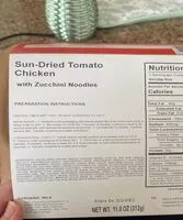 Mängden socker i Sun-Dried Tomato Chicken with Zucchini Noodles