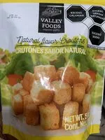 Mängden socker i Natural flavor croutons