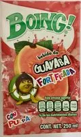 Mängden socker i Boing Guayaba