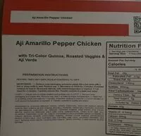 Mängden socker i Aji Amarillo pepper chicken