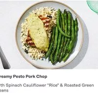 Mängden socker i Creamy pesto pork chop