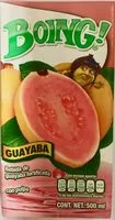 Mängden socker i Boing De Guayaba