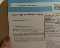 Mängden socker i Cavatappi & shrimp scampi