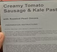 Mängden socker i Creamy tomate sausage & Kale pasta