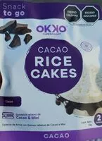 Mängden socker i Cocoa rice cakes