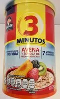 Mängden socker i AVENA 3 MINUTOS QUAKER