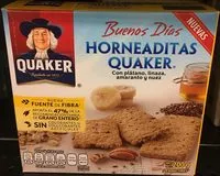 Mängden socker i Horneaditas Quaker con plátano, linaza, amaranto y nuez
