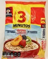 Mängden socker i AVENA 3 MINUTOS