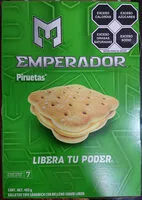 Mängden socker i Emperador piruetas