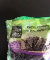 Mängden socker i Uva pasa