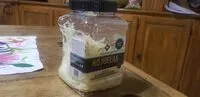 Mängden socker i Queso parmesano, hojuelas