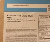 Mängden socker i Roasted red Chile Mahi mahi