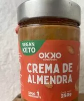 Mängden socker i Crema de almendra