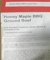 Mängden socker i Honey Maple BBQ ground beef