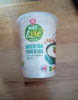 Mängden socker i Douceur Soja Touche de coco
