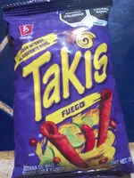 Mängden socker i Takis Fuego