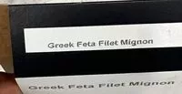 Mängden socker i Greek feta filet mignon