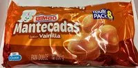 Mängden socker i Mantecadas sabor vainilla