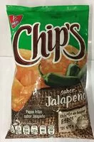 Mängden socker i Chips Jalapeno Barcel 170GR.