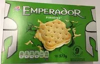 Mängden socker i Emperador Piruetas